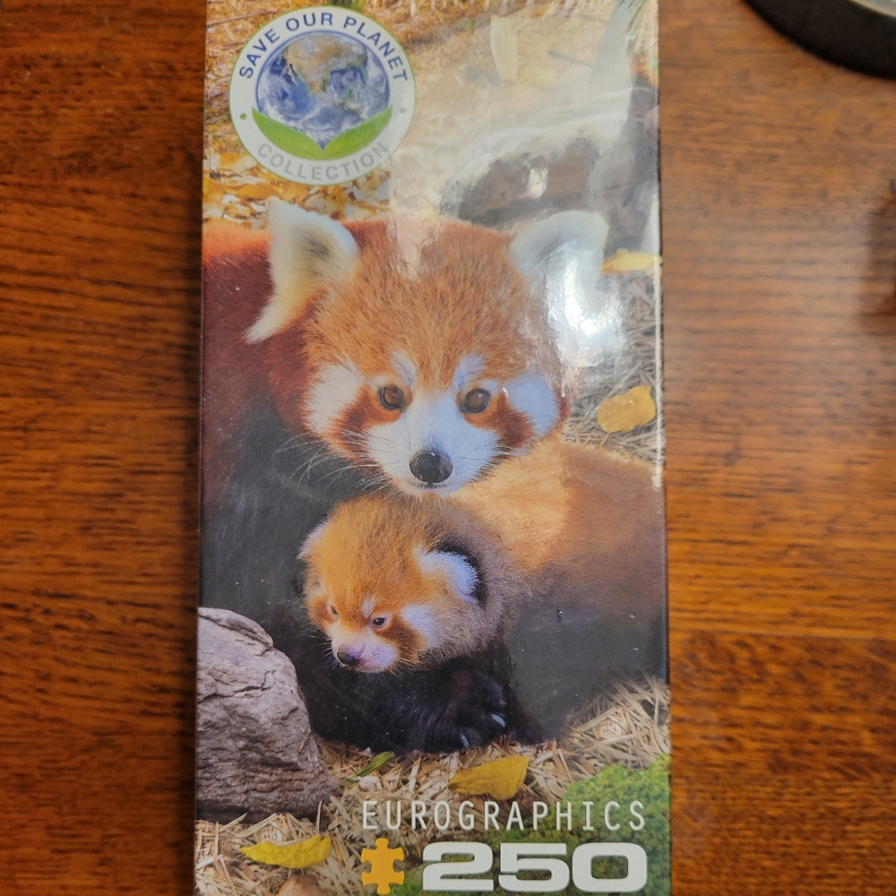 Eurographics 250 piece red panda puzzle